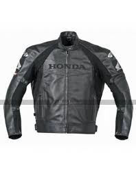 Honda Joe Rocket Superhawk Black Motorcycle Jacket