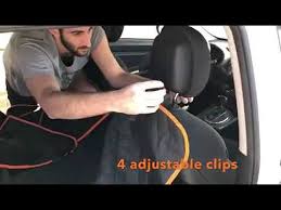 Activepets Dog Seat Cover Installation