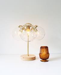 Brass Table Lamp Mid Century Modern