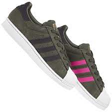 Wir haben keine sneaker mit den aktuellen filtern gefunden! Adidas Superstar Schuhe Retro Sneaker Turnschuhe Cg5460 Night Cargo Carbon Pink Ebay