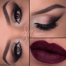 plum chic fall makeup look tutorial by
