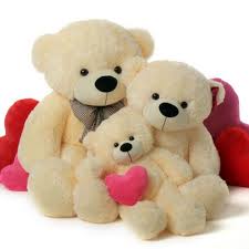 cream kids teddy bear at rs 400 in