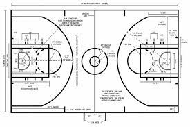 In professional or organized basketball, especially when played indoors, it is usually made out of a wood, often maple, and highly polished and completed with a 10 foot rim. Diagrams Of Basketball Courts Recreation Unlimited