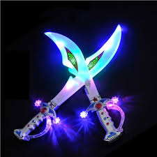 China Led Light Up Swords With Motion Activated Clanging Sounds China Led Buccaneer Sword And Light Up Sword Price