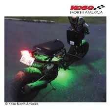 Led Light Bar 114mm Green Koso North America