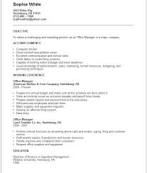 Office Job Resume Description Worker Download Sample Spacesheep Co