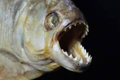How fast can piranhas eat a human?