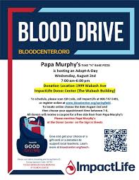host community adopt a day blood drive