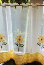 sunflowers cafe curtain woodyatt curtains