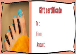 Now there is no need to visit printing agency or professional designer to get gift certificate designed because gift certificate template word allows you to create them at home or in office. Saksas Nail Salon Gift Certificate Template Free Printable