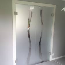 Wave Type 8 Glass Door Design Glass