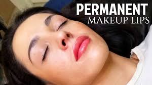 lip tattoo permanent makeup tutorial