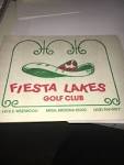 Fiesta Lakes Golf Club Scorecard | eBay
