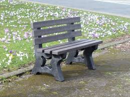 2 Seater Recycled Plastic Garden Bench
