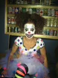 clown bright halloween costume