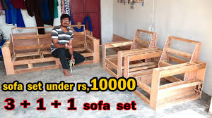 sofa set under 10000 how to make 3 1