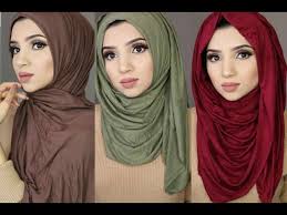 simple makeup tutorial and hijab style