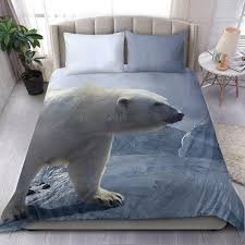 Polar Bear Bedding Set Bed Cover Duvet