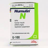 Humulin N Dosage Rx Info Uses Side Effects