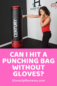 punch a bag bare handed