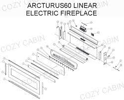 Astria Linear Electric Fireplace