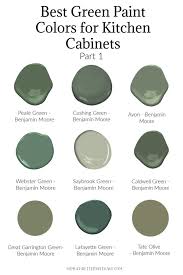 Best Green Paint Colors For Kitchen