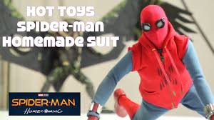 @hot toys official doing amazing work as always! Hot Toys Spider Man Homecoming Mms414 Homemade Suit Version Un Boxing Youtube