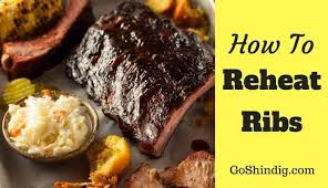 how to reheat ribs so they taste like