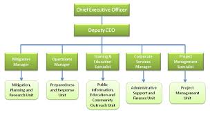 Organisational Structure Of The Odpm Office Of Disaster