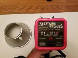 Ad Alien Bees B800 Studio Flash Strobe Light W Reflector Bulb In Martian Pink Strobe Lights Softbox Lighting Kit Strobing