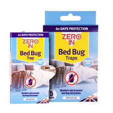 zero in bed bug traps 5 pack
