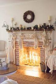 Fireplace With Candles Or Lights