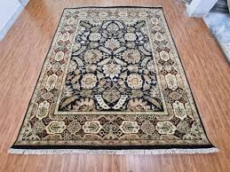 hand knotted woolen persian carpets at