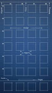 blueprint iphone se wallpaper