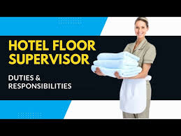 hotel housekeeping supervisor duties