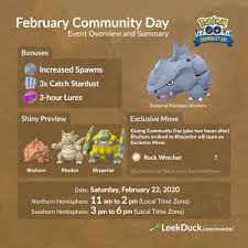 February Community Day (Northern Hemisphere) - Leek Duck | Pokémon GO News  and Resources