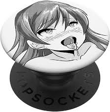 Amazon.com: Ahegao Pleasure Face Ecchi Hentai Otaku Girl Waifu PopSockets  Grip and Stand for Phones and Tablets : Cell Phones & Accessories