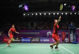 Badminton at the 2018 asian games (en) jonatan christie won gold medal on men's single badminton on 2018 asian games, at istora gbk stadium, jakarta.jpg 3,628 × 2,418; Asian Games Indonesian Women S Team Cruises To Semis Sports The Jakarta Post