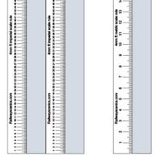 Metric And Imperial Scale Rulers Download All Scales