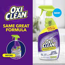 tile cleaner with oxiclean spray