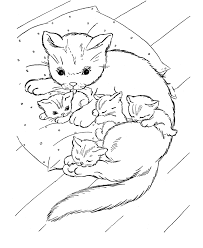 Find images of baby kittens. Pictures Of Kittens To Color Coloring Home