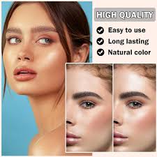 face glitter blush highlighter makeup