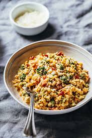 Stir and allow to cook for 1 minute, then add the hot sauce and stir until incorporated. Creamy Broccoli And Cauliflower Stir Fry With Sun Dried Tomatoes Cooking Recipes Healthy Healthy Chicken Recipes Broccoli Cauliflower Recipes