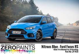 Nitrous Blue Ford Focus Rs Paint 60ml