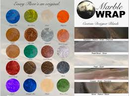 marble wrap epoxy kits metallic