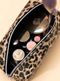 leopard print makeup bag shein asia