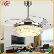 Invisible Crystal Ceiling Fan