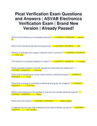 asvab electronics verification exam
