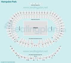 Hampden Park Detailed Seating Plan