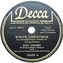 White Christmas Song Wikipedia